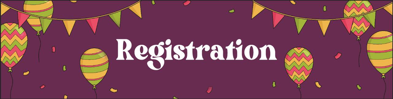 Registration Banner